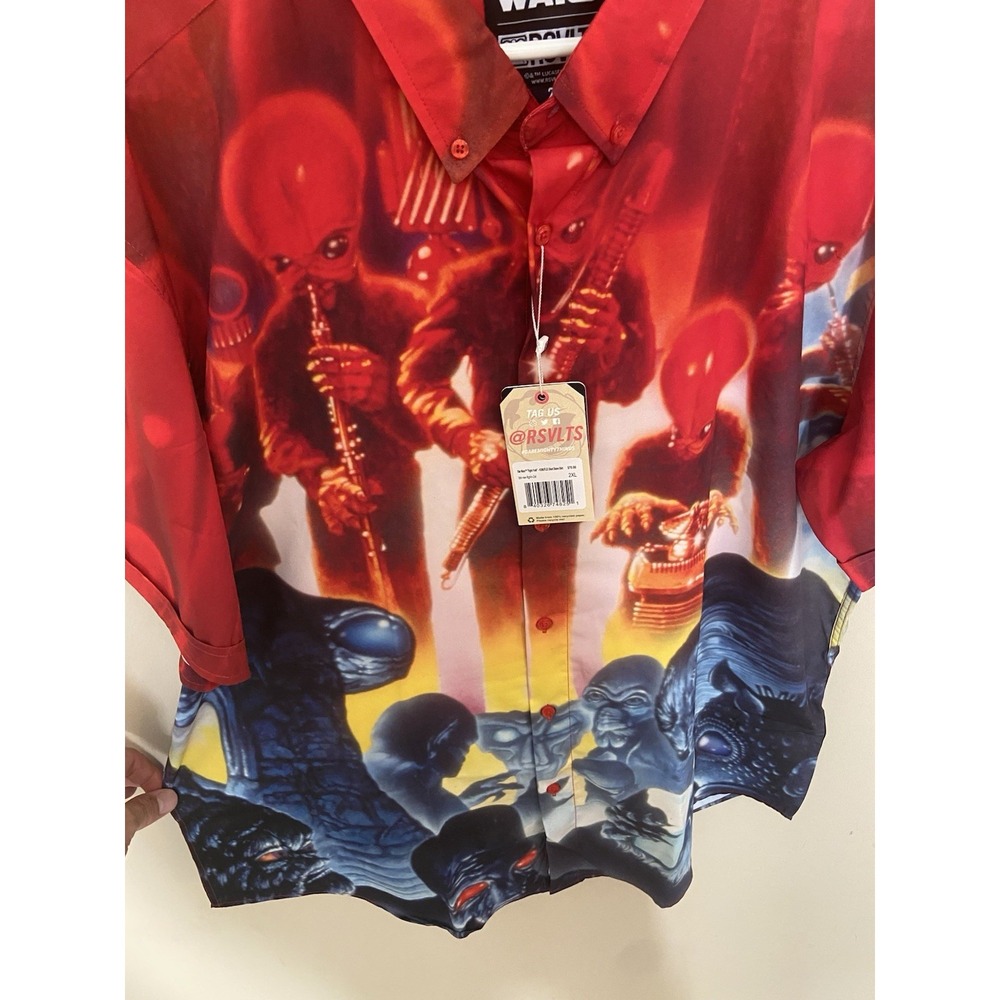 RSVLTS Men's 2XL Star Wars "Figrin Funk"‎ NWT